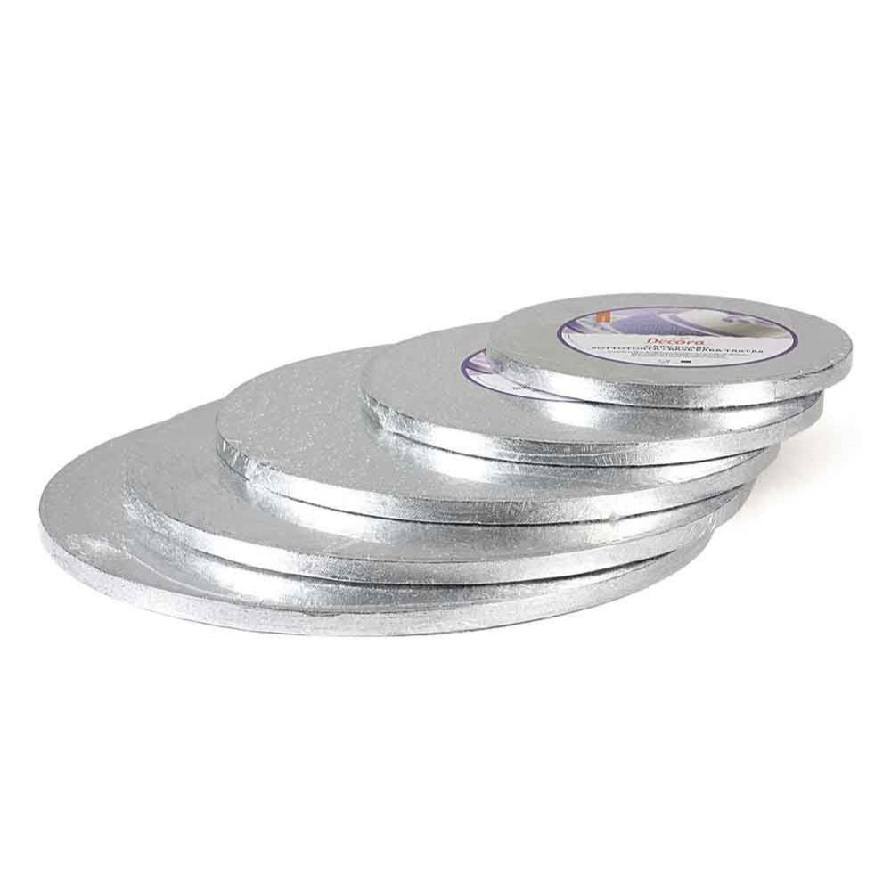 Cakeboard Silver 45 H 1,2 CM