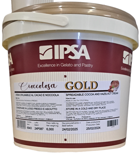Cioccolosa Gold - crema Spalmabile al 12% Ipsa Kg 6