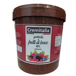 Passata Di Frutti di Bosco al 45% Cremitalia kg 12