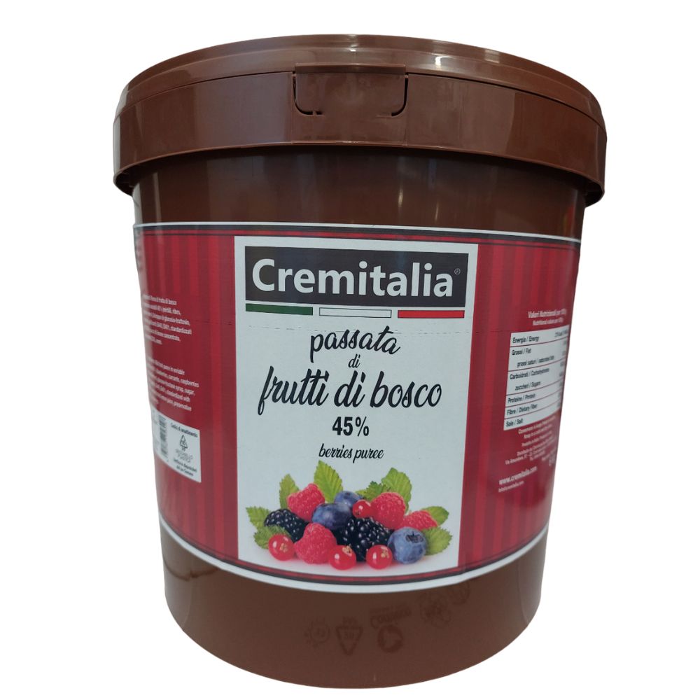 Passata Di Frutti di Bosco al 45% Cremitalia kg 12