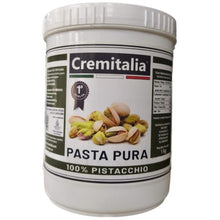 Load image into Gallery viewer, Pasta Pistacchio Puro 100% Mediterraneo Cremitalia kg 1

