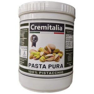 Pasta Pistacchio Puro 100% Mediterraneo Cremitalia kg 1