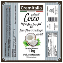 Carica l&#39;immagine nel visualizzatore di Gallery, Farina di Cocco Rapè fine Cremitalia Kg1
