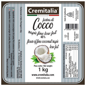 Farina di Cocco Rapè fine Cremitalia Kg1