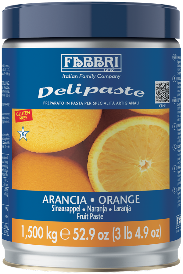 Delipaste Arancia FABBRI - 1,5 Kg