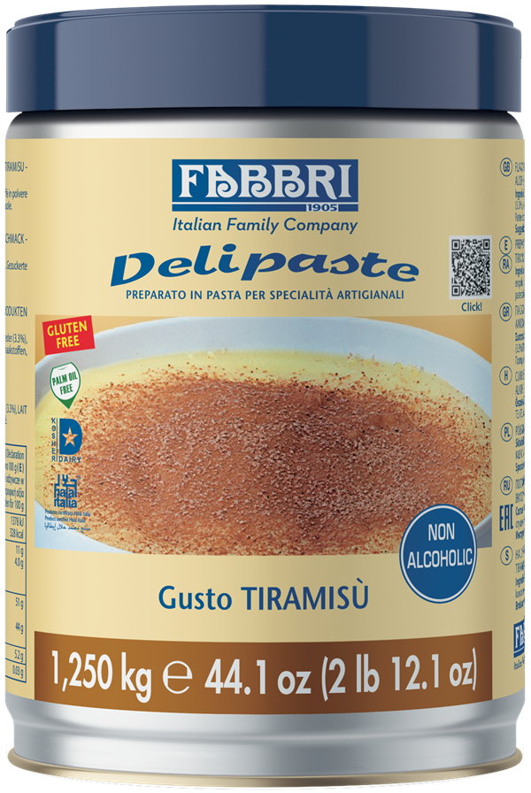 Delipaste Tiramisù FABBRI - 1,25 Kg