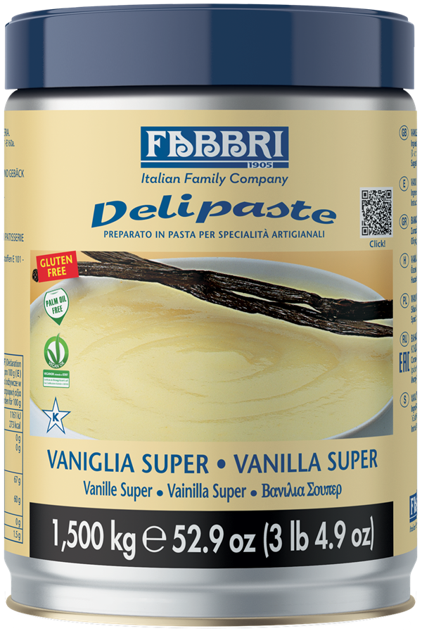 Delipaste Vaniglia Super FABBRI - 1,5 Kg