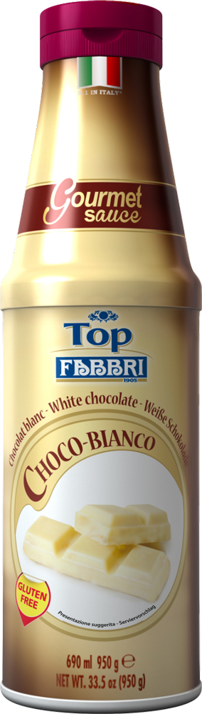 Topping Choco bianco FABBRI